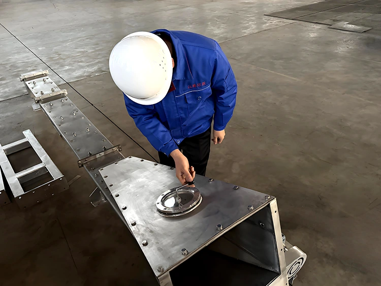 U Trough Screw Conveyor