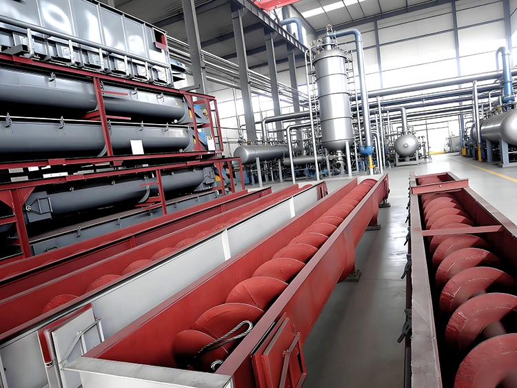 U Trough Screw Conveyor