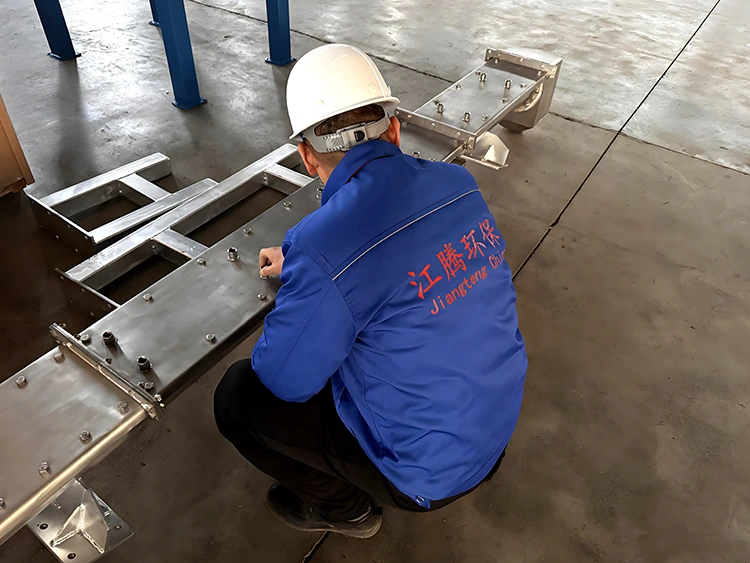 U Trough Screw Conveyor