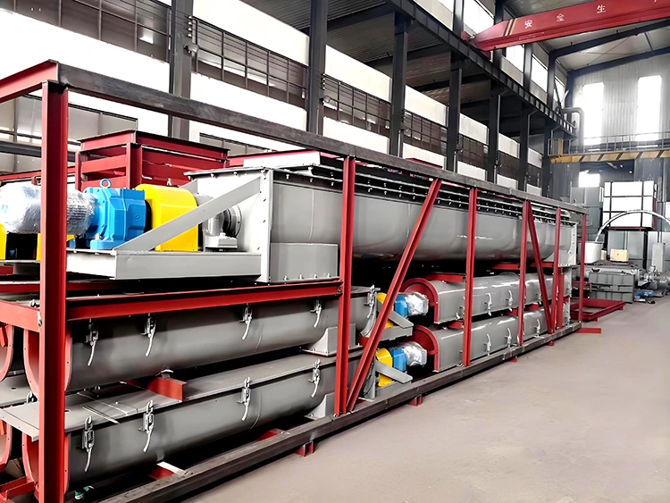 U Trough Screw Conveyor