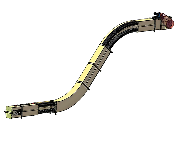 Inclined Drag Chain Conveyor
