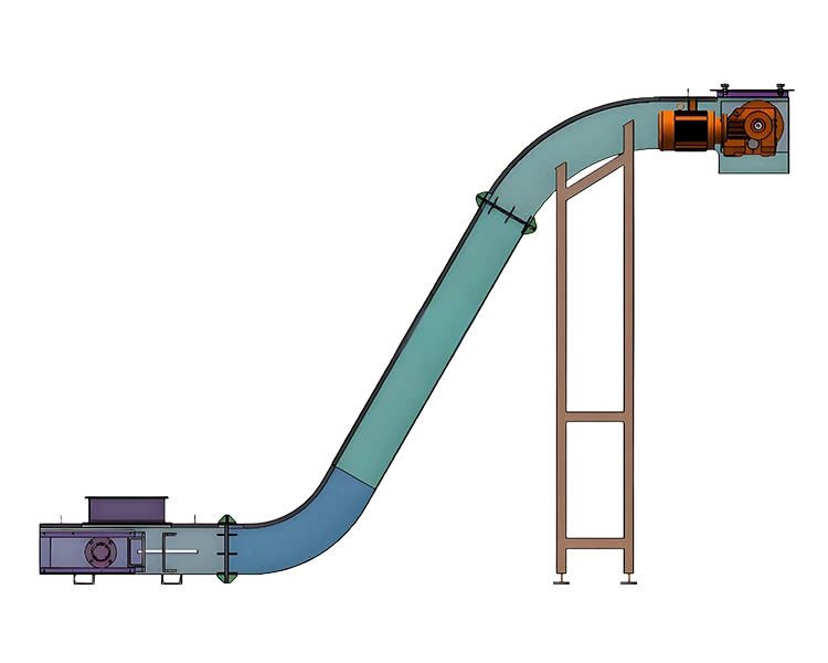Inclined Drag Chain Conveyor