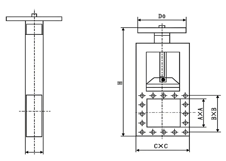 Manual Slide Gate Valve