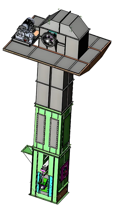 Ring Chain Bucket Elevator