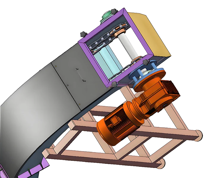 Inclined Drag Chain Conveyor