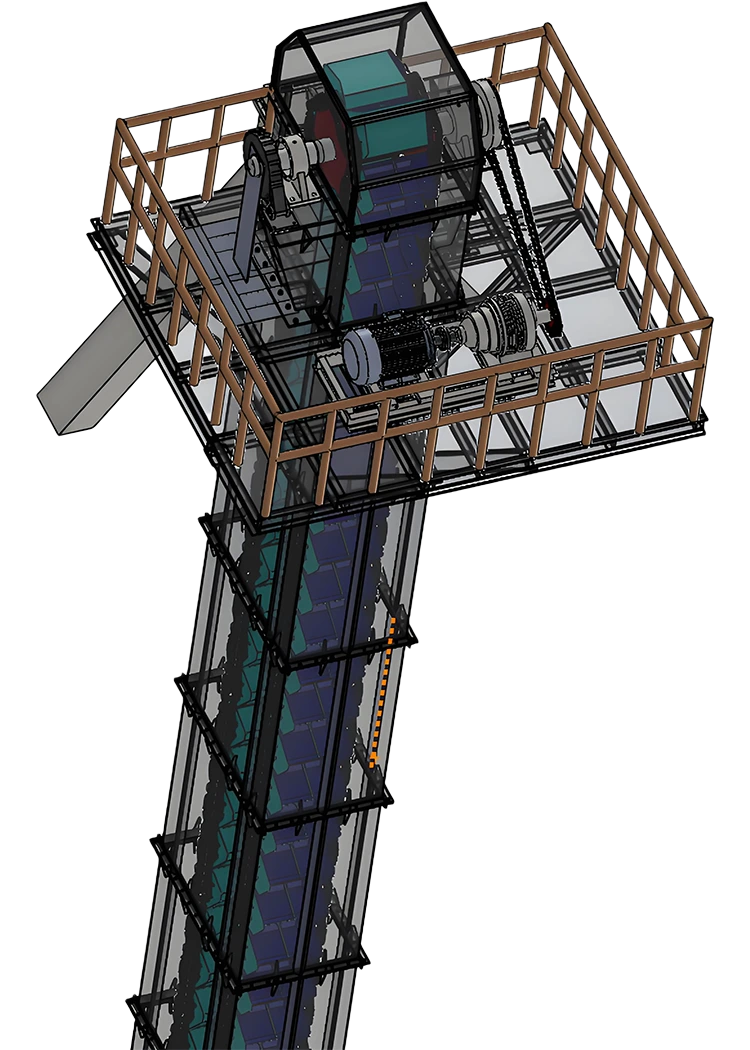 Bucket Elevator for Cement Plant